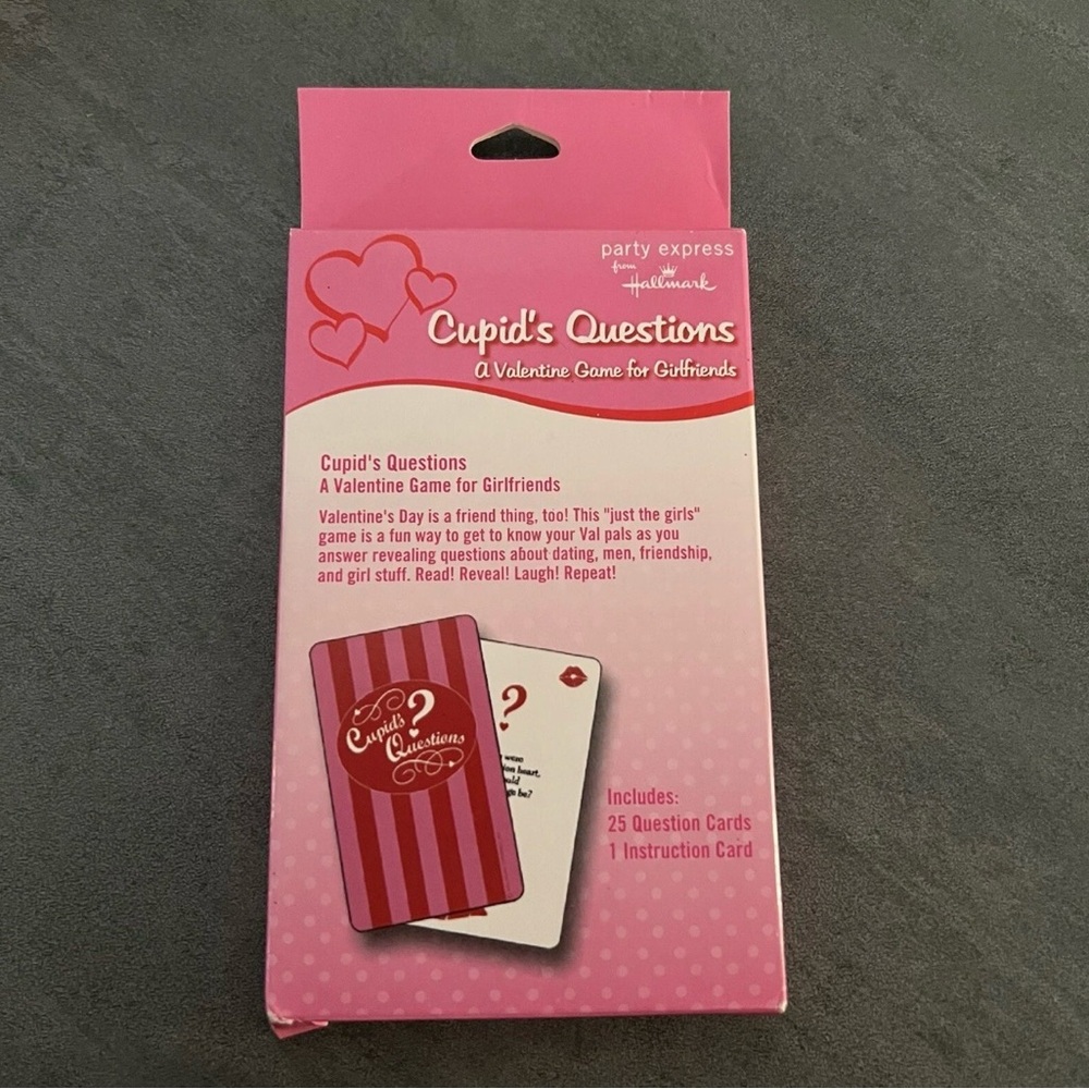 Hallmark Cupid’s Questions Valentine’s Game For‎ Girlfriends Friends Valentine’s